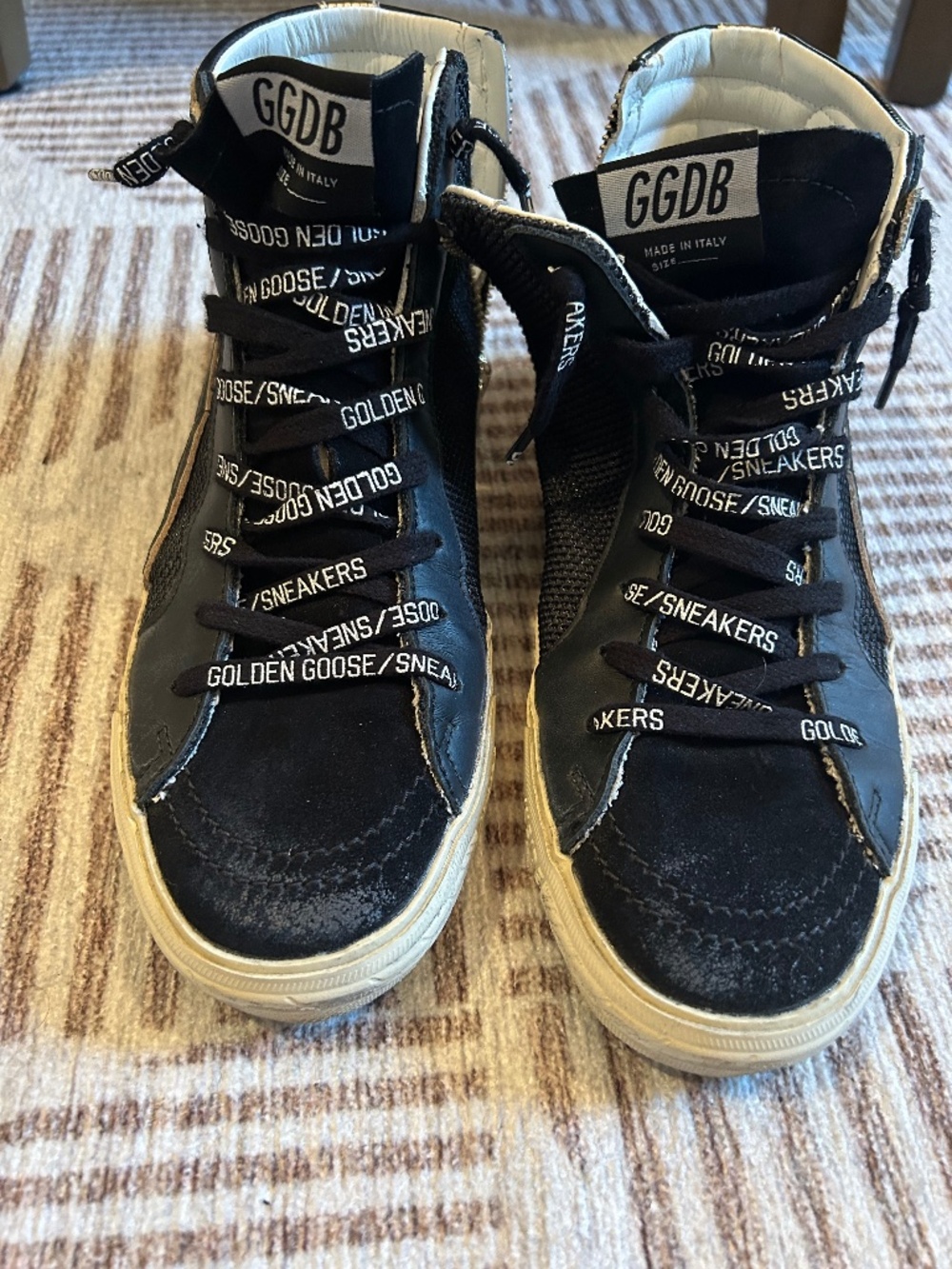 Golden Goose Deluxe Brand Black Slide IT39 US9